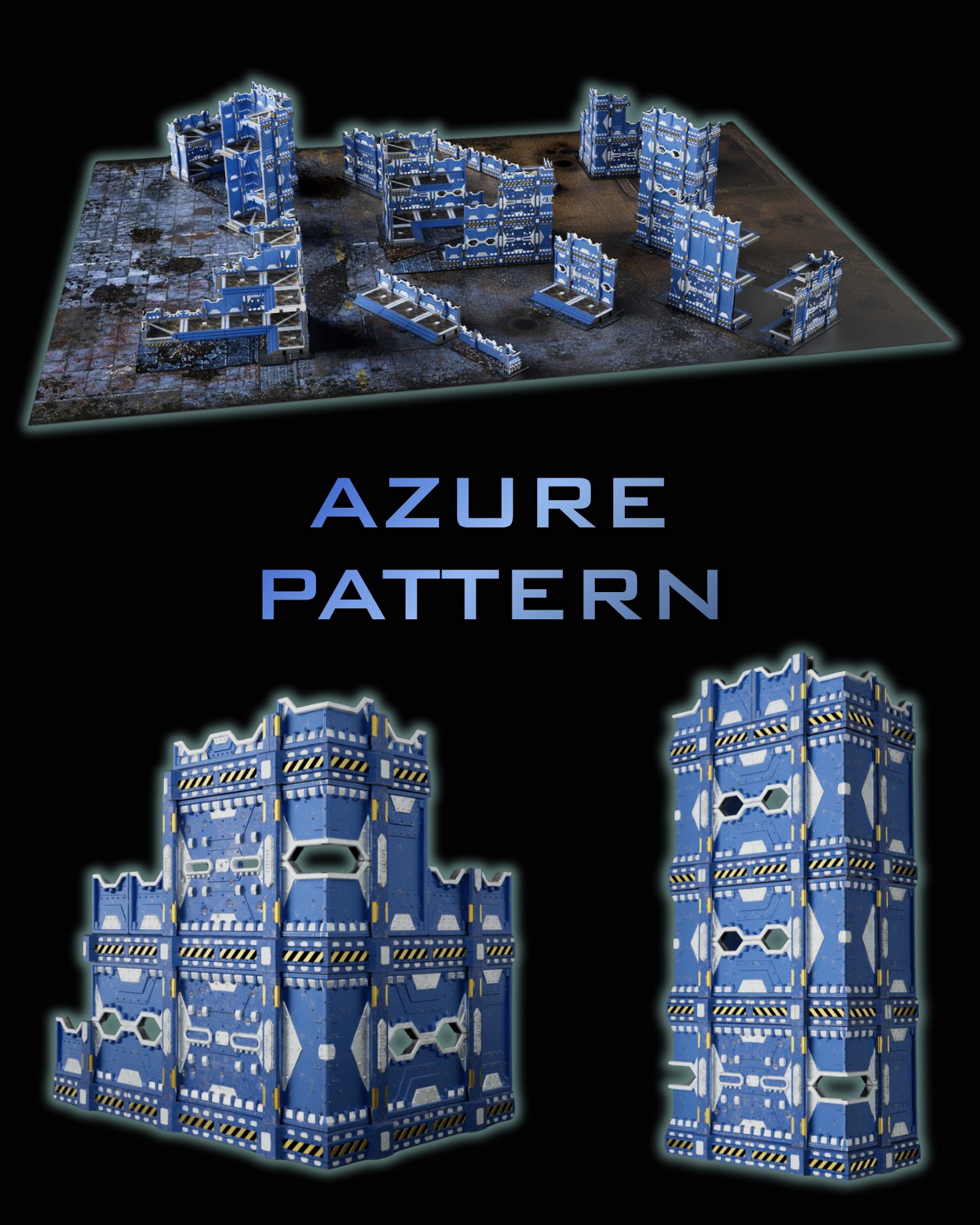 Azure Pattern paint scheme